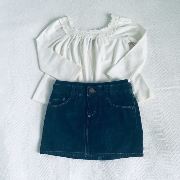 GAP Other - Gap Bundle of jeans skirt and top - size 18-24